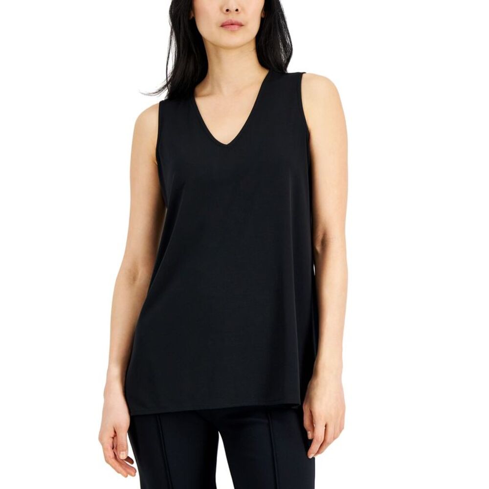 Alfani Womens V Neck Tunic